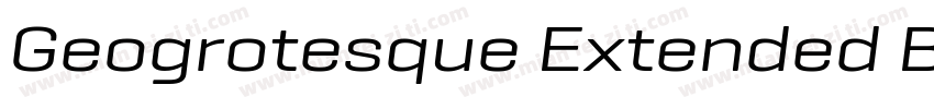 Geogrotesque Extended Bold字体转换